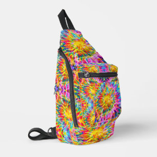 Trendy Tie Dye Sling Bag