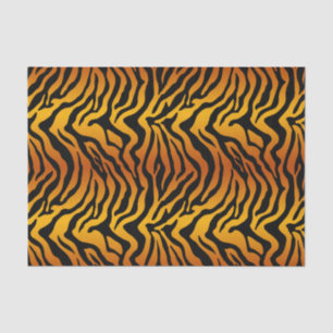 Trendy tiger stripe animal design  tissue paper