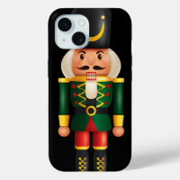 Trendy traditional illustration nutcracker Black