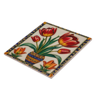 Trendy Tulips Beautiful Collection Tile