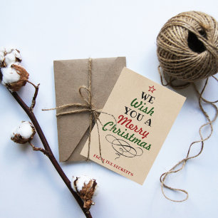 Trendy Typography Christmas Tree Holiday 3 Photo