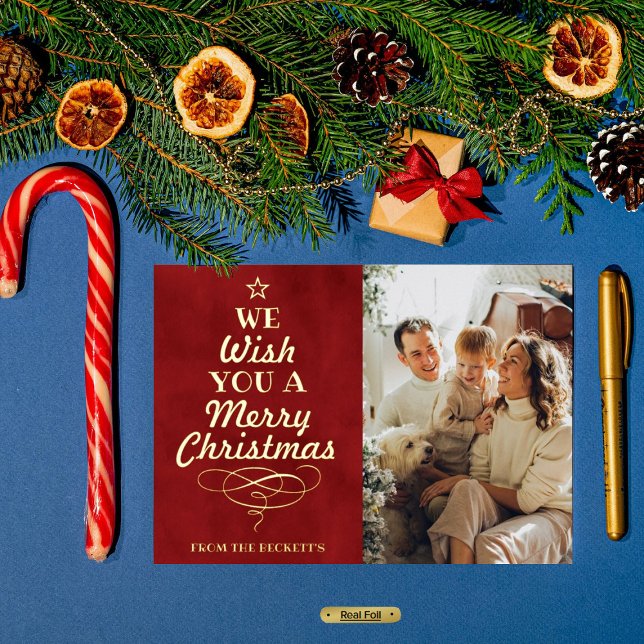 Trendy Typography Christmas Tree Photo Real (Creator Uploaded)