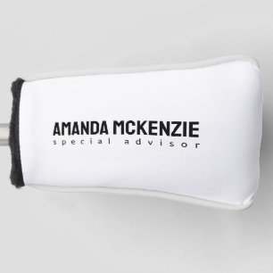 Trendy Unique Creative Minimalist Design Golf Head Cover