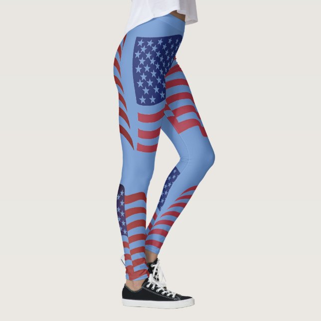 Trendy USA Abstract Leggings (Right)