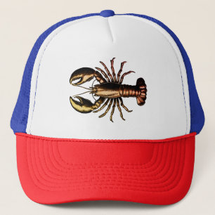 Trendy  vintage Lobster  Trucker Hat