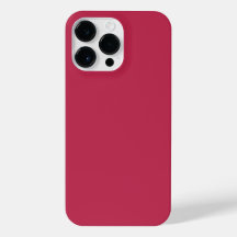 Trendy viva magenta solid colour  Case-Mate iPhone