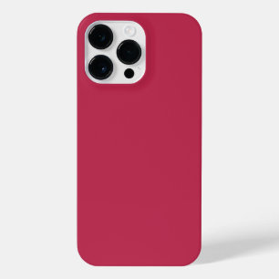 Trendy viva magenta solid colour  Case-Mate iPhone iPhone 14 Pro Max Case