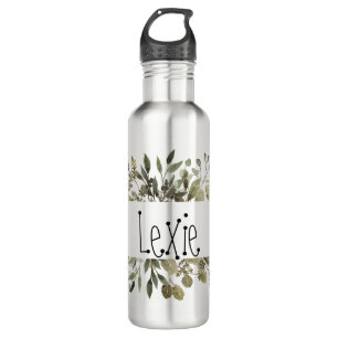 Trendy Watercolor Foilage 710 Ml Water Bottle