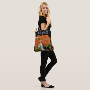 Trendy Waterfalls In The Mountains Tote Bag