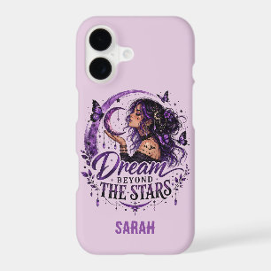 Trendy Whimsical Goth Celestial Custom Name Mystic