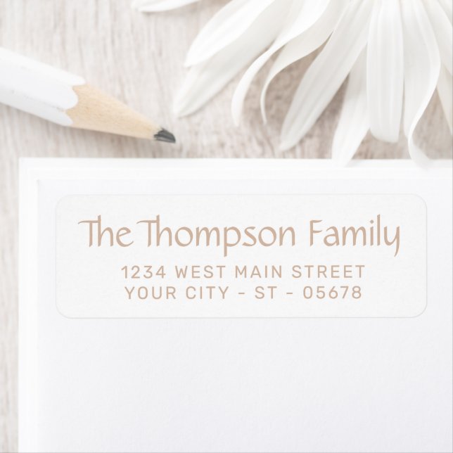 Trendy White Simple Chic Styled Typography Script (Insitu)