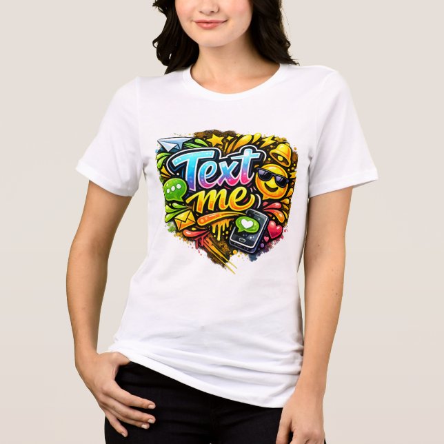 Trendy Women White Tshirt (Front)
