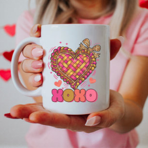 Trendy XOXO Heart Coffee Mug
