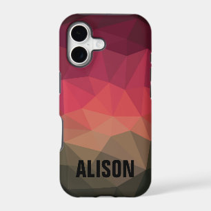 Trendy youthful bold ombre custom name