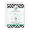 Trendy Zigzag Chevron Birthday Party Invitation