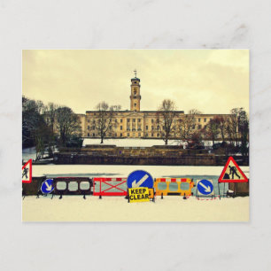 Trent Building , University of Nottingham, Winter Postcard