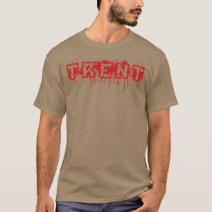 Trent First Name Halloween Costume Personalised T-Shirt