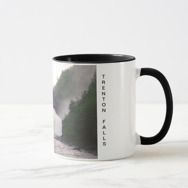 Trenton Falls - High Falls in Summer Mug (Right)