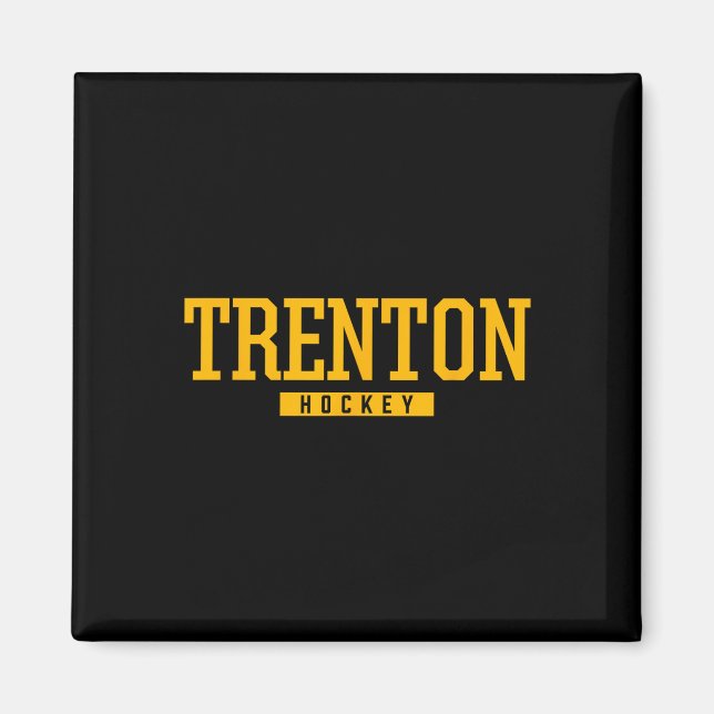 Trenton High School Hockey  Magnet (Front)