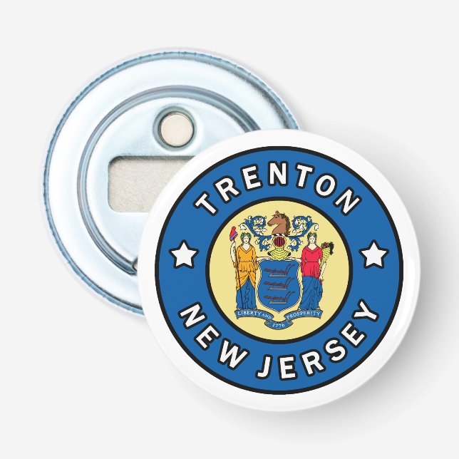 Trenton New Jersey Bottle Opener (Front)
