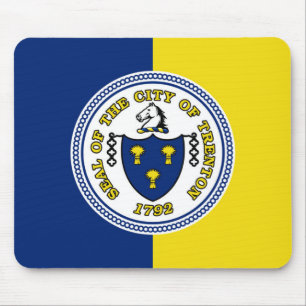 Trenton, New Jersey - Flag Mouse Mat