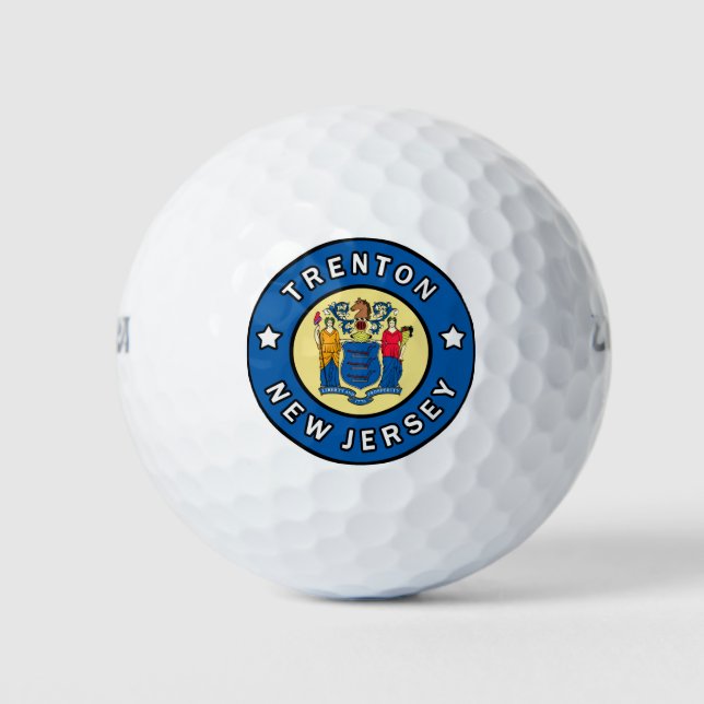 Trenton New Jersey Golf Balls (Front)