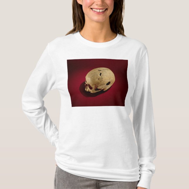 Trepanned Skull T-Shirt (Front)