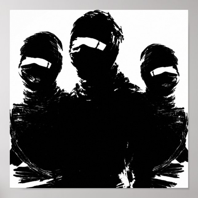 tres ninjas. poster (Front)