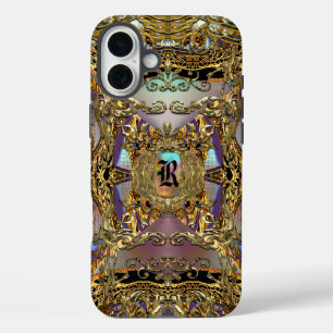 Très orné Pretty Monogram iPhone 16 Plus Case