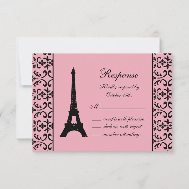 Tres Paris RSVP (pink) (Front)