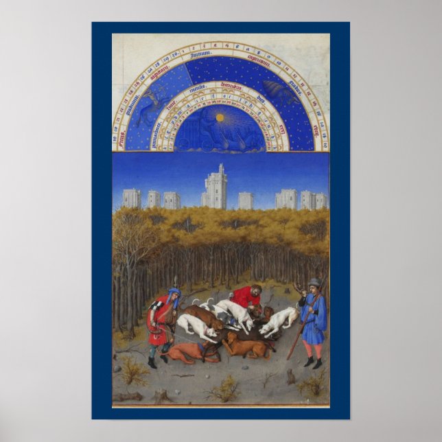 Très Riches Heures - December Poster (Front)