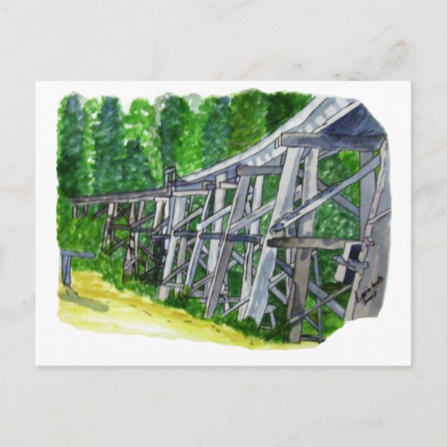 Trestle Bridge Postcard (Front)