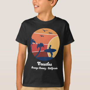 Trestles Orange County California Surfing Vintage T-Shirt