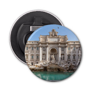 Trevi Fountain at early morning - Rome, Italy Bottle Opener