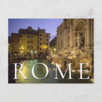 Trevi Fountain at Night | Rome, Italy | Thank You