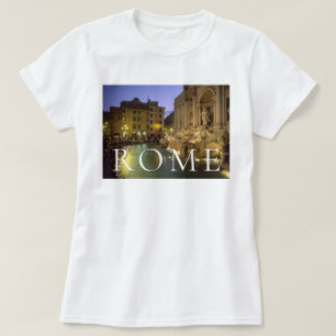 Trevi Fountain at Night Rome, Lazio, Italy T-Shirt