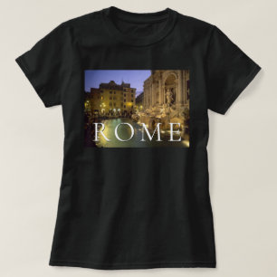 Trevi Fountain at Night Rome, Lazio, Italy T-Shirt