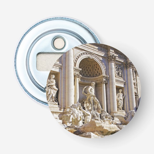 Trevi fountain bottle opener (Front)