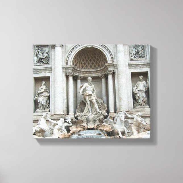Trevi Fountain Canvas (Front)