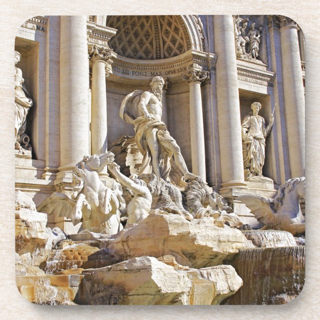 trevi fountain coaster (Front)