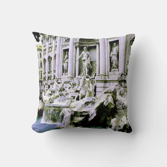Trevi Fountain Cushion (Front)
