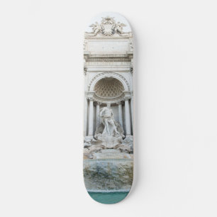 Trevi Fountain in Rome #1 #travel #wall #art  Skateboard