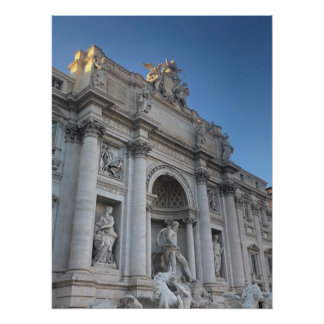 Trevi Fountain in Rome Poster