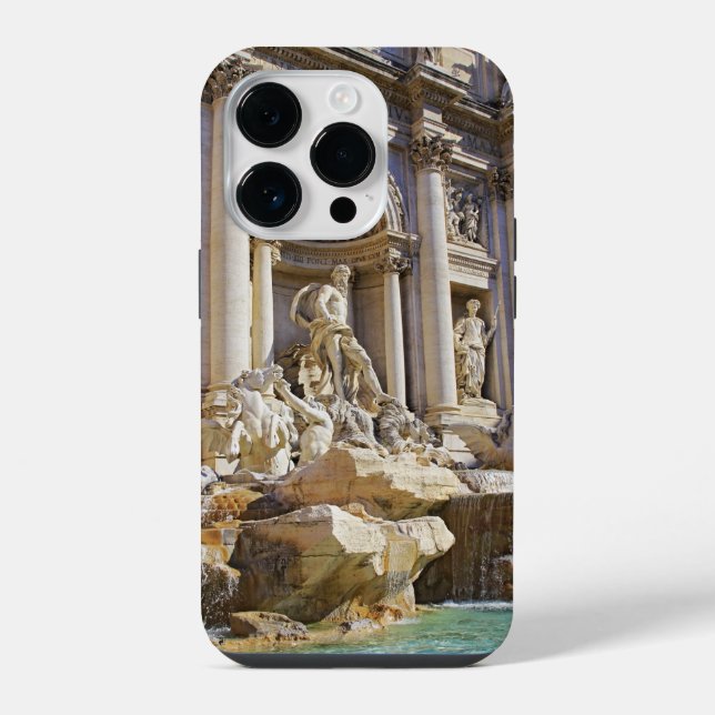Trevi fountain iPhone case (Back)