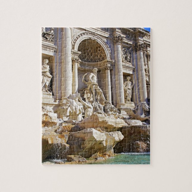 Trevi fountain jigsaw puzzle (Vertical)