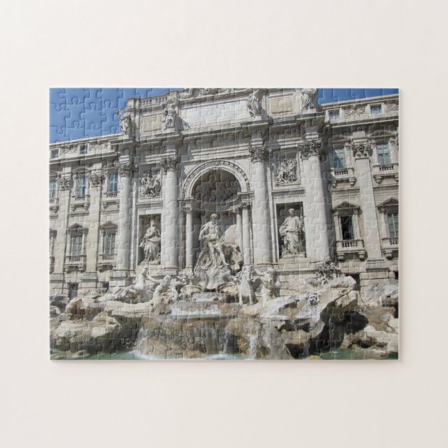 Trevi Fountain Jigsaw Puzzle (Horizontal)