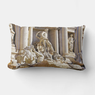 Trevi fountain lumbar cushion