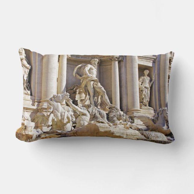 Trevi fountain lumbar cushion (Front)