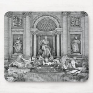 Trevi fountain mouse pad