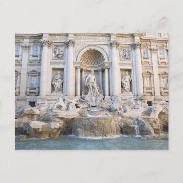 Trevi Fountain Postcard (Front)